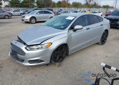2016 Ford Fusion S из США, поврежденный, VIN 3FA6P0G74GR144515